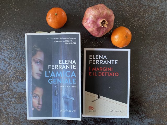 Elena Ferrante l'amica geniale e I margini e il dettato